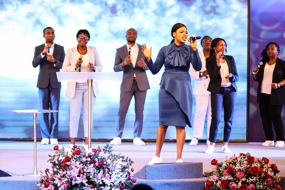 Worship gathering at Winners Chapel Int'l Riverside